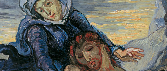 Mostre  |  Bellezza divina, tra Van Gogh, Chagall e Fontana.
